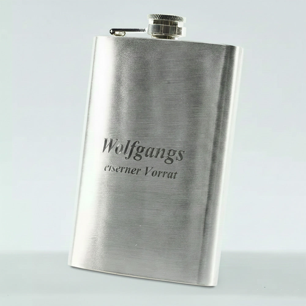 Flachmann mit Wunschgravur