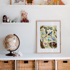 Interaktives Rubbelposter "Wer fliegt denn da?" - Einheimische Vögel - DIN A3