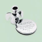 Kleiner Schutzengel mit Gravur I Parkscheinhalter für das Auto