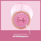 Würfelbecher Pink - Inkl. 5 Würfel | Wunsch-Gravur mit Name & Motiv