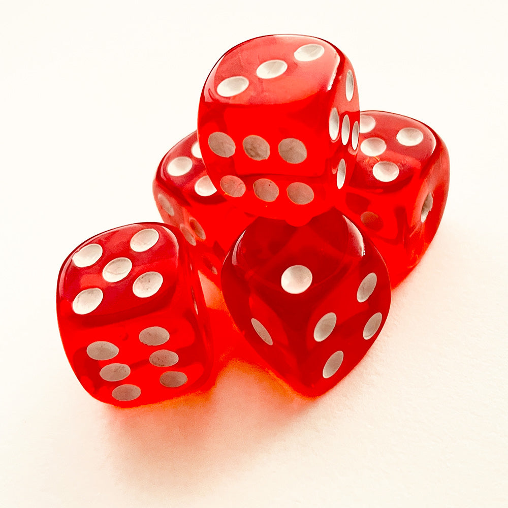 5x Spielwürfel | Augenwürfel