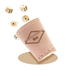 Würfelbecher Standard - Inkl. 5 Würfel | Wunsch-Gravur mit Name & Motiv