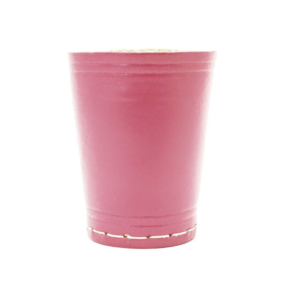 Würfelbecher Pink - Inkl. 5 Würfel | Wunsch-Gravur mit Name & Motiv