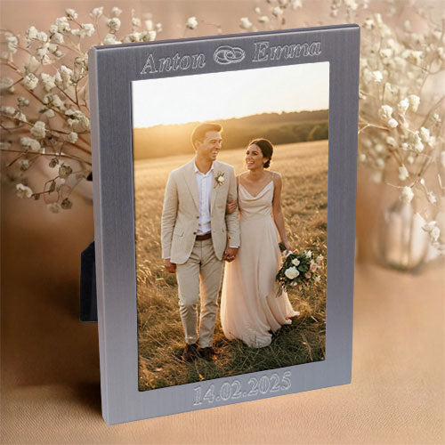 Bilderrahmen mit Gravur | Perfekt zur Hochzeit