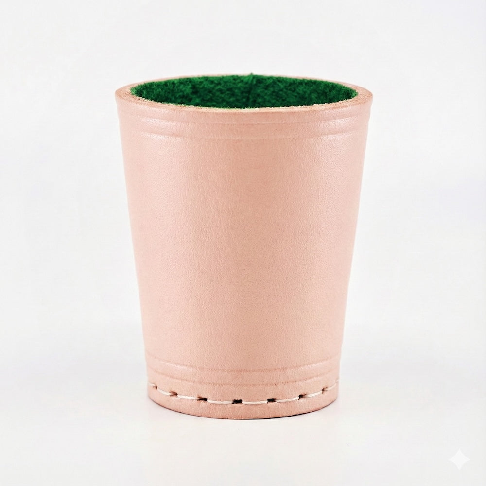 Würfelbecher mit Wunschgravur inkl. 5 Würfel