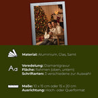 Bilderrahmen mit Gravur zu Weihnachten | Das ideale Weihnachtsgeschenk