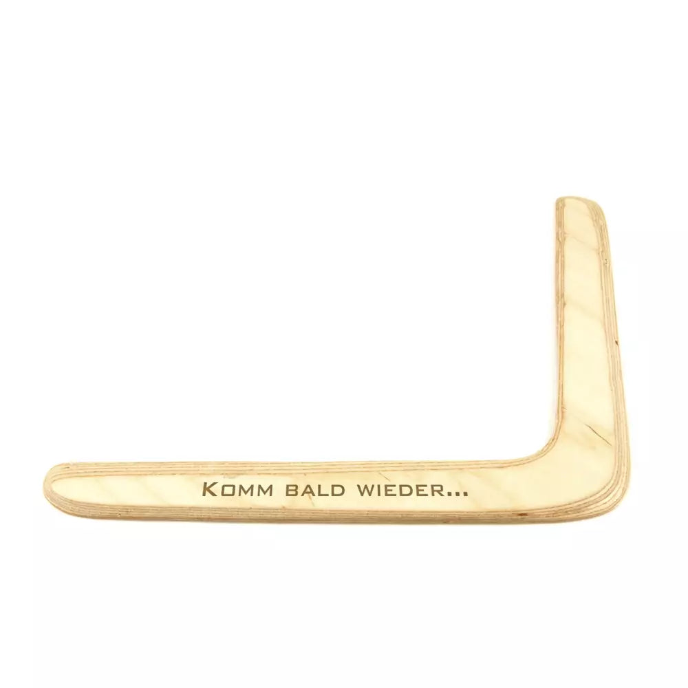 Bumerang mit persönlicher Gravur