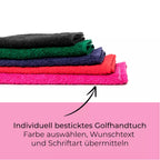 Personalisiertes Golfhandtuch – Das perfekte Geschenk für Golfer