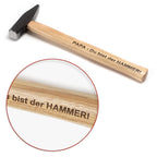 Hammer personalisiert mit Gravur