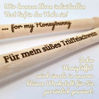 Honiglöffel mit Gravur | Honiglöffel personalisiert mit Text