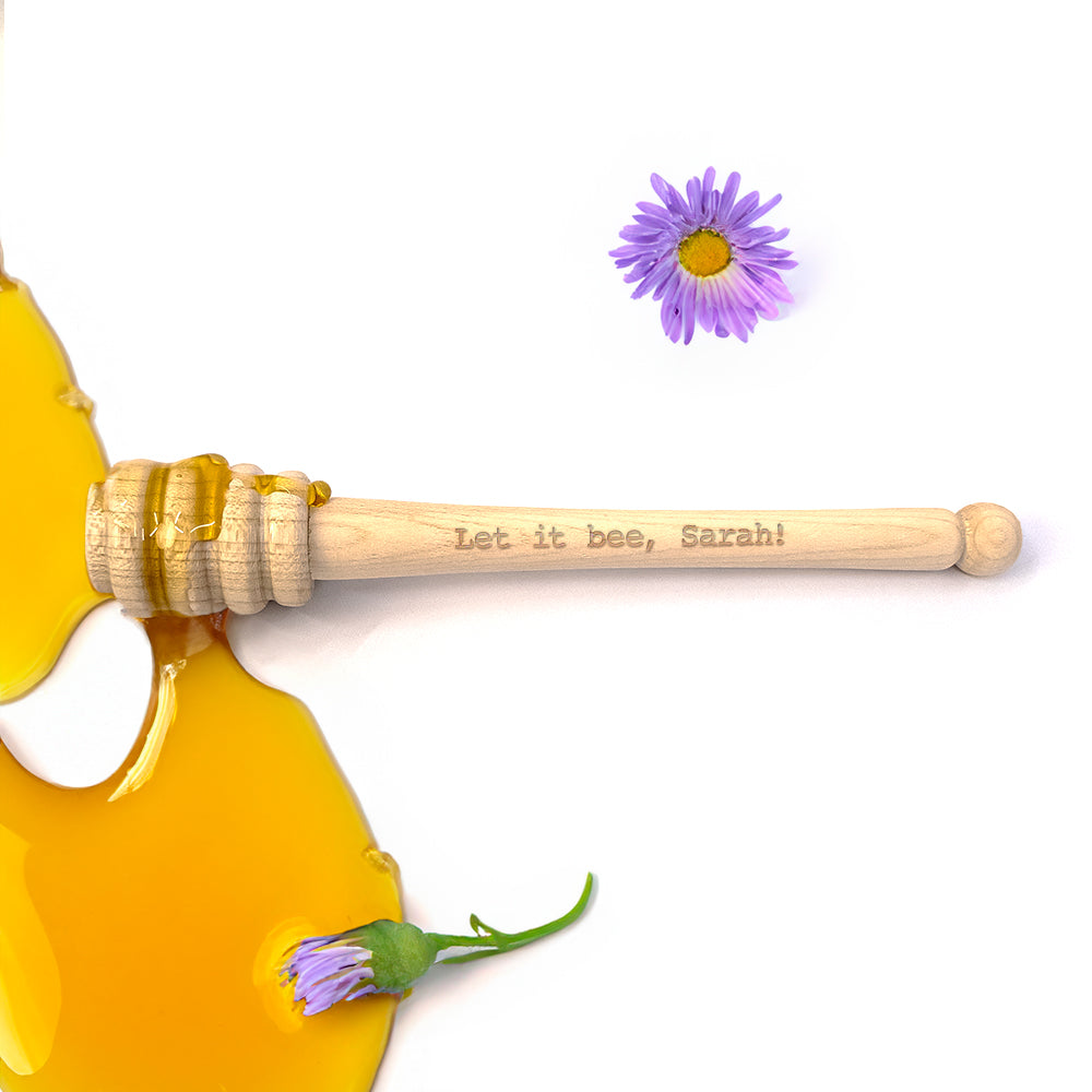 Honiglöffel mit Gravur | Honiglöffel personalisiert mit Text