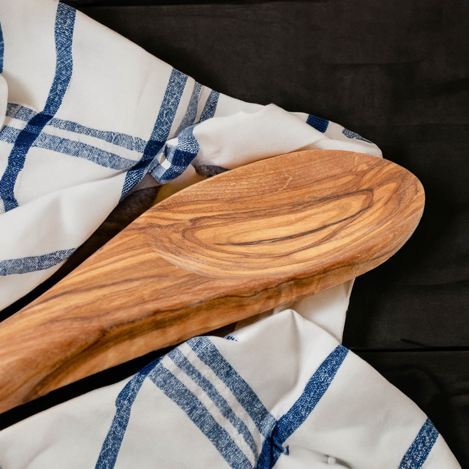 Kochlöffel aus Olivenholz mit Gravur | Edel & Einzigartig