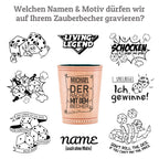 PREMIUM Würfelbecher mit Gravur inkl. 5 Würfel | Made in Germany