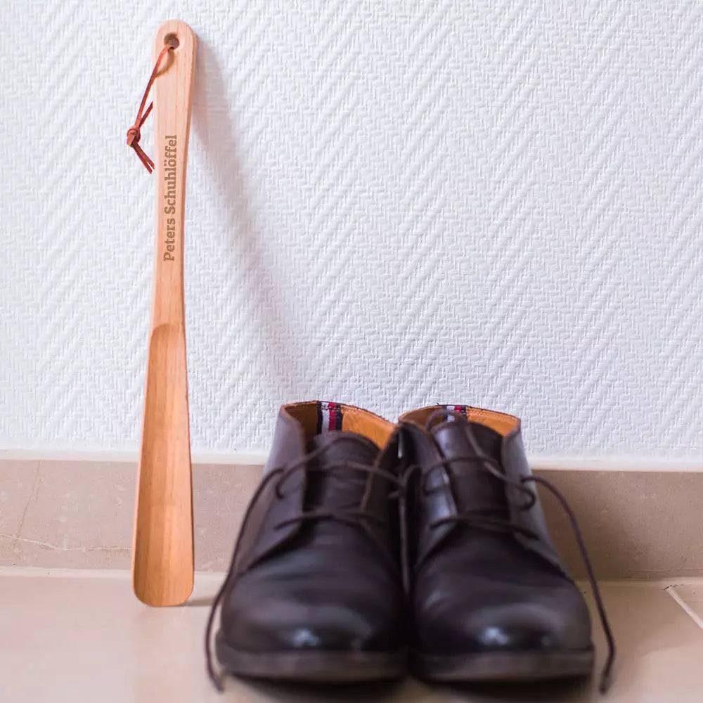 Schuhlöffel mit Gravur | Individuell mit Namen oder Text