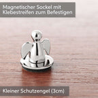 Kleiner Schutzengel mit Gravur I Parkscheinhalter für das Auto