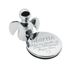 Kleiner Schutzengel mit Gravur I Parkscheinhalter für das Auto