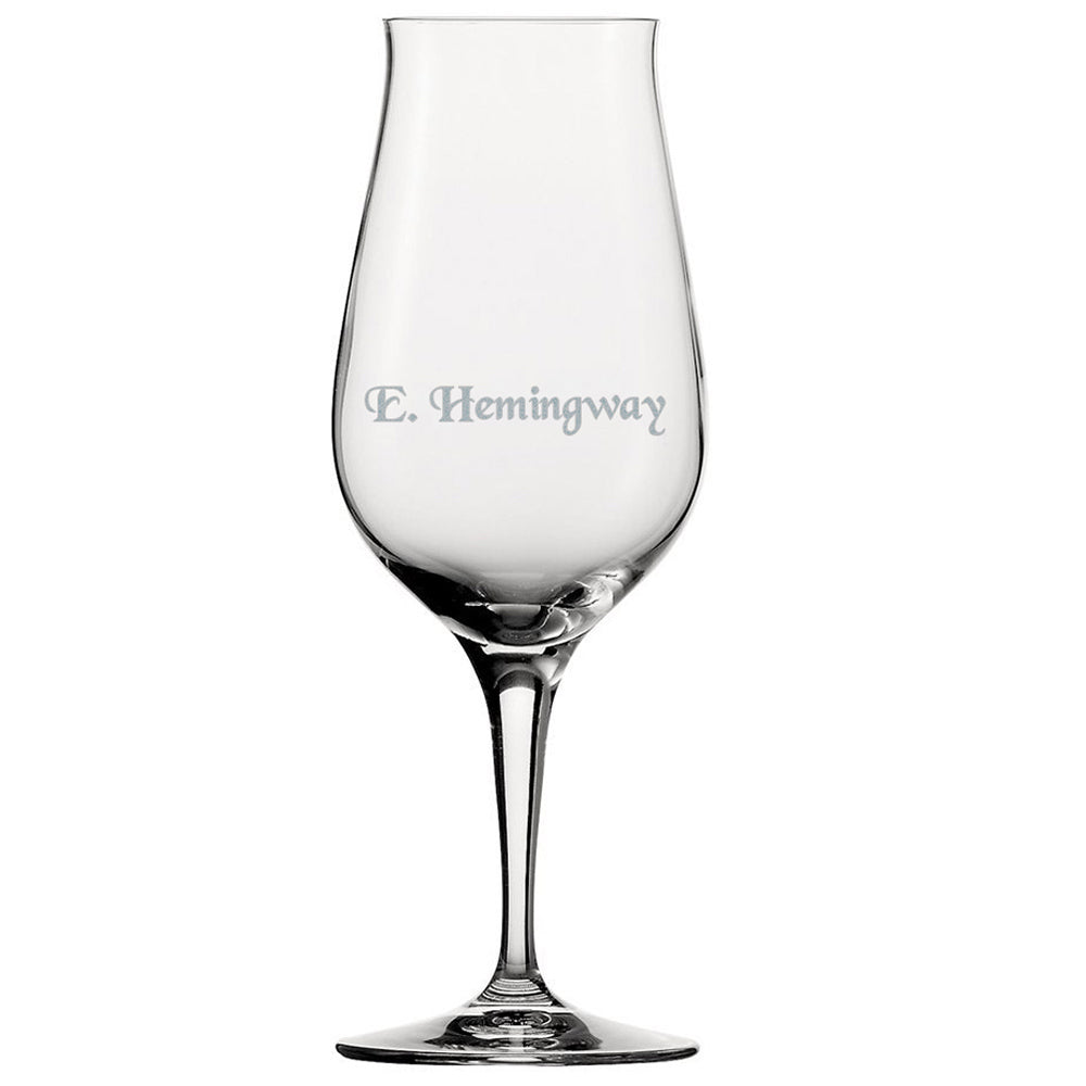 Personalisiertes Whisky Nosing Glas mit Lasergravur