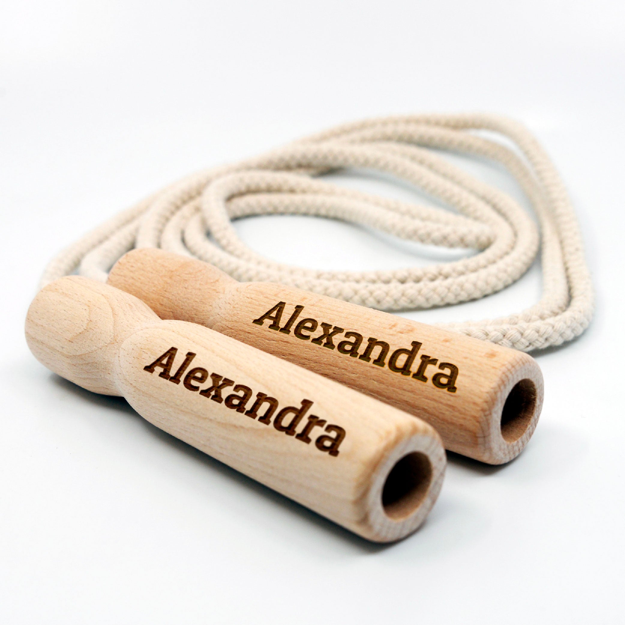 Springseil mit persönlicher Wunschgravur | Name oder Spruch