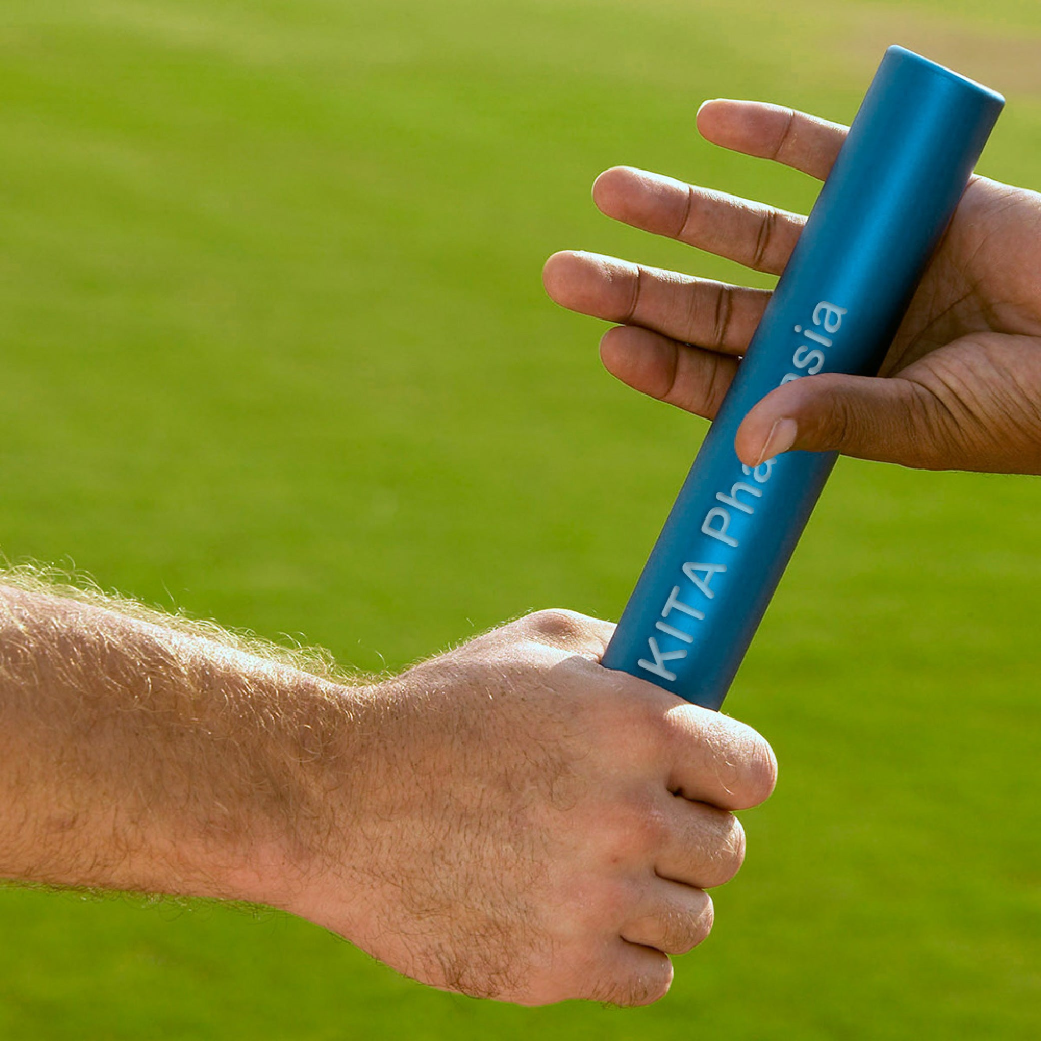 Staffelstab mit Gravur | inklusive eigenem Logo