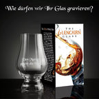 Whisky Nosing-Glas mit Gravur | Original The Glencairn Glass